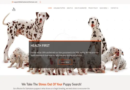 is dalmatiansonthemove.com legit? screenshot