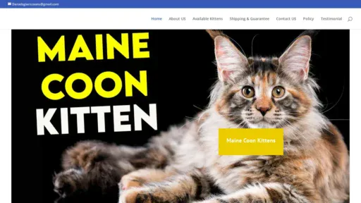 A screenshot of Danielgiantcoons.com