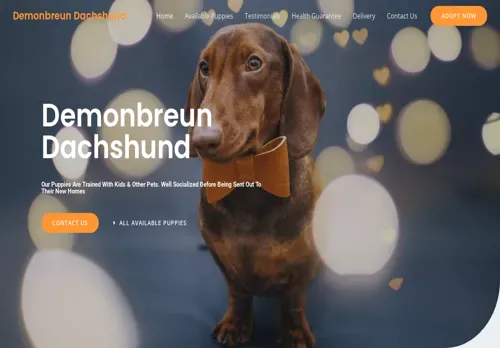 is demonbreundachshund.com legit? screenshot
