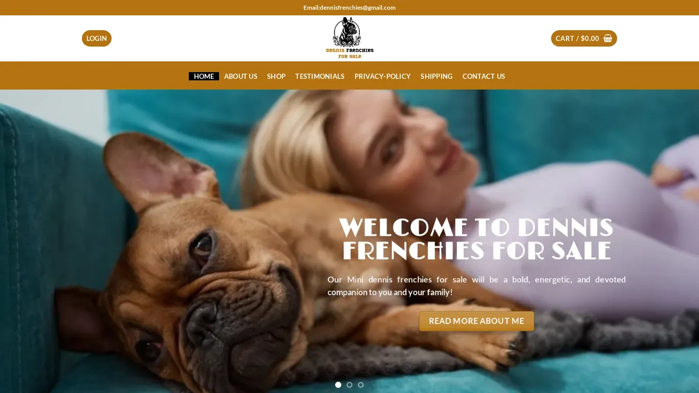 is dennisfrenchiesforsale.com legit? screenshot