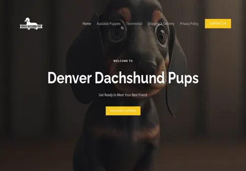 is denverdachshundpups.com legit? screenshot