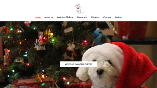 A screenshot of Desiremaltese.com