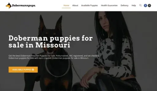 A screenshot of Genlanfamilystbernard.com