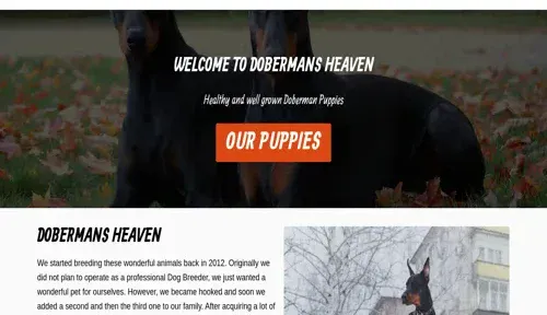 A screenshot of Genlanfamilystbernard.com
