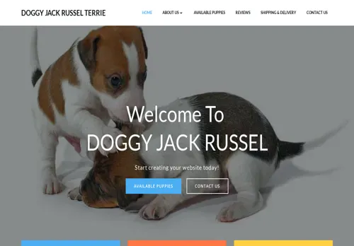 is doggyjackrussellterrier.com legit? screenshot
