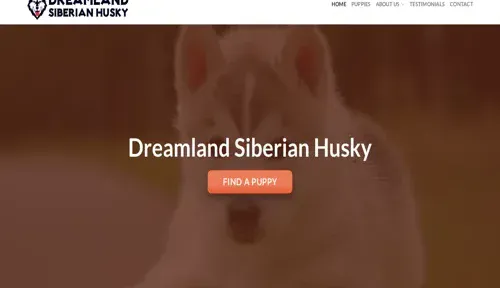 A screenshot of Genlanfamilystbernard.com