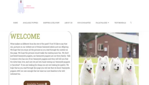 A screenshot of Genlanfamilystbernard.com