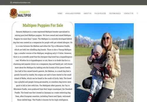 is dynastymaltipoo.com legit? screenshot