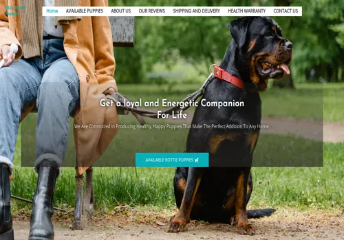 is eliterottiepuppies.com legit? screenshot