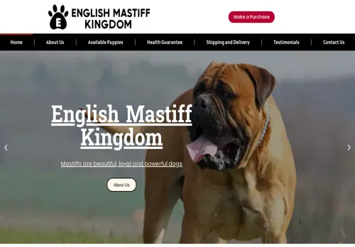 is emastiffkingdom.com legit? screenshot