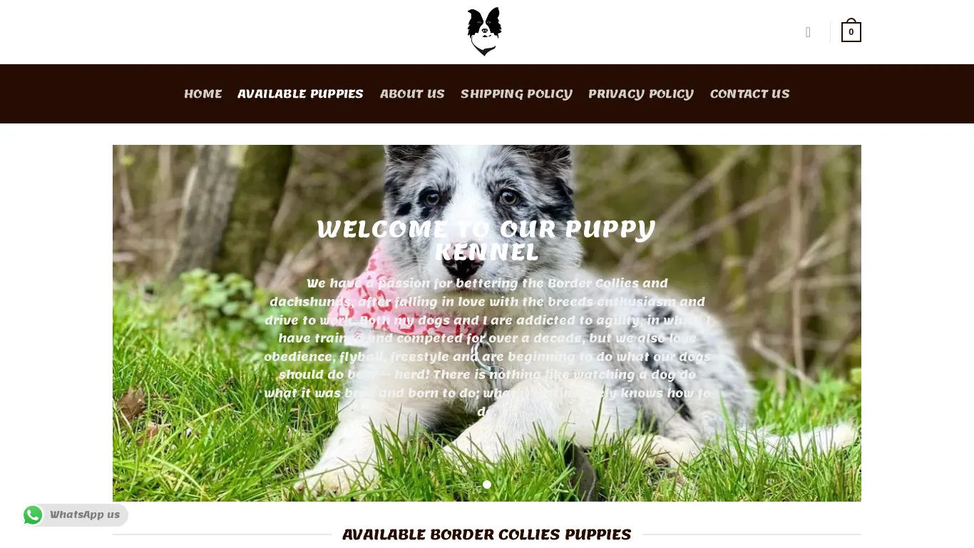 is eurekapuppyshome.online legit? screenshot