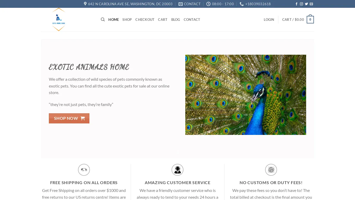 is Home - Exotic Animals Home legit? screenshot