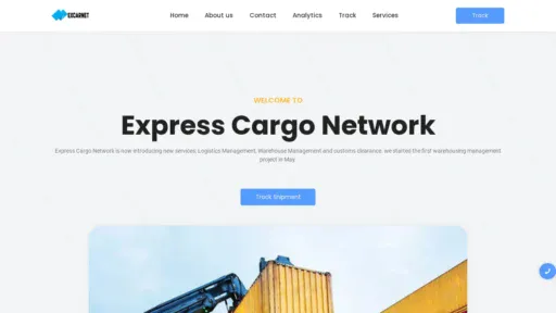 A screenshot of Expresscargonet.com