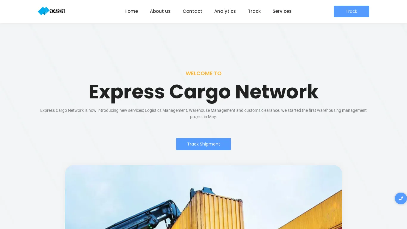 is expresscargonet.com – ship with comfort legit? screenshot