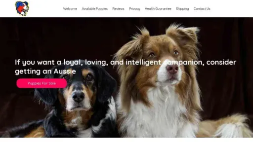 A screenshot of Genlanfamilystbernard.com