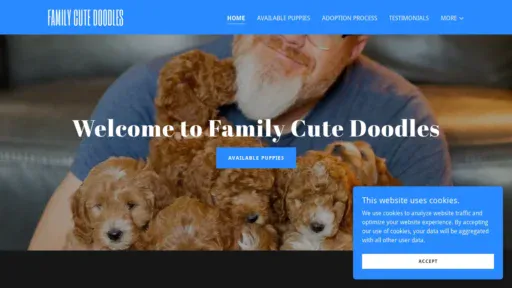 A screenshot of Familycutedoodles.com