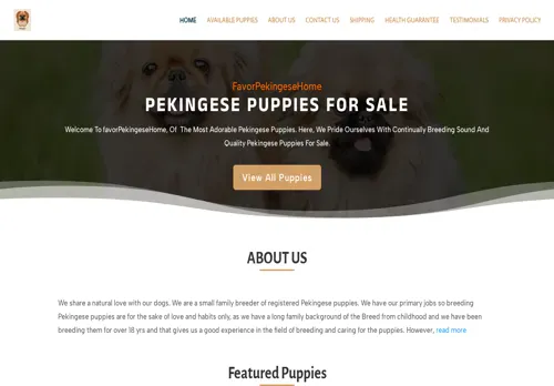 is favorpekingesehomely.com legit? screenshot