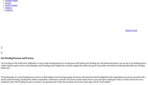 A screenshot of Genlanfamilystbernard.com