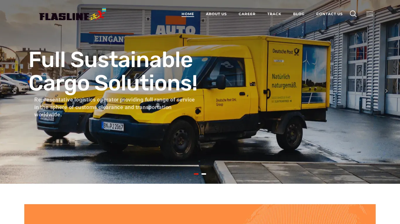 is online portal of flash Line delivery – flashlinedelivery legit? screenshot