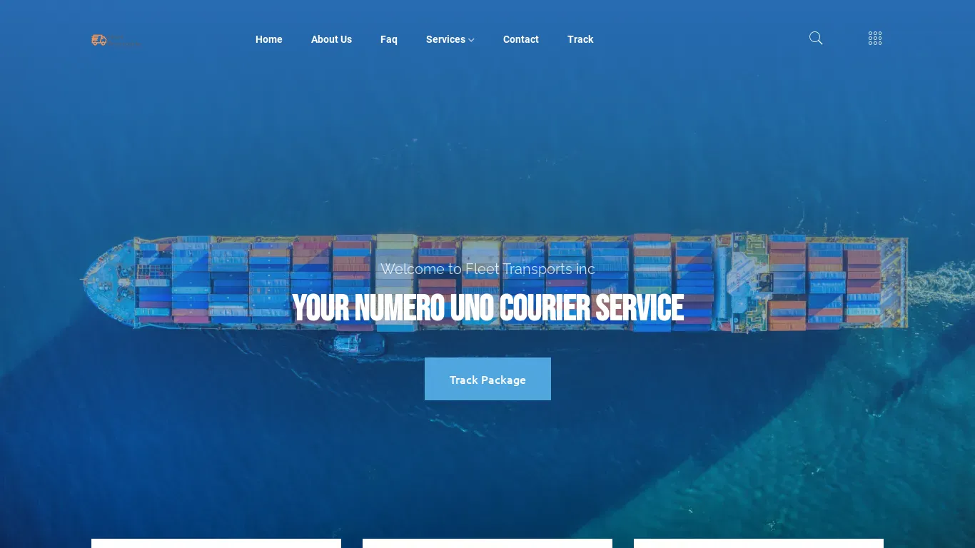 is Home - Fleet Transports inc legit? screenshot
