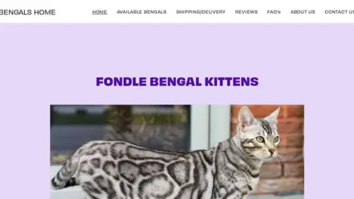 A screenshot of Genlanfamilystbernard.com