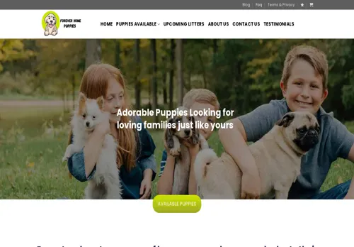 is forever-home-puppies.com legit? screenshot