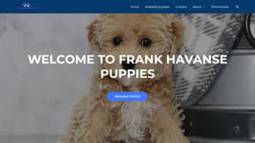 A screenshot of Frankhavanesehome.net