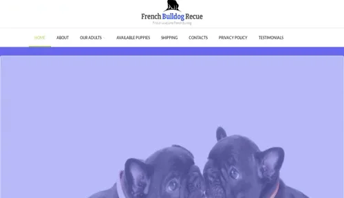 A screenshot of Genlanfamilystbernard.com
