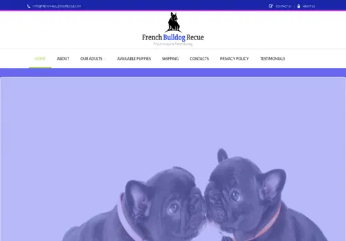 is french-bulldogsrescue.com legit? screenshot