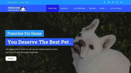 A screenshot of Genlanfamilystbernard.com