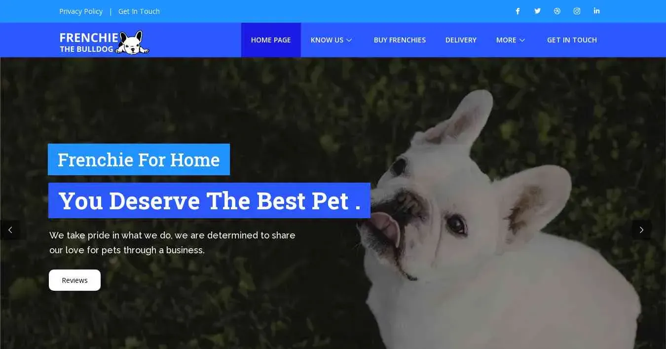 is frenchieforhomes.com legit? screenshot
