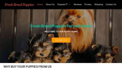A screenshot of Genlanfamilystbernard.com
