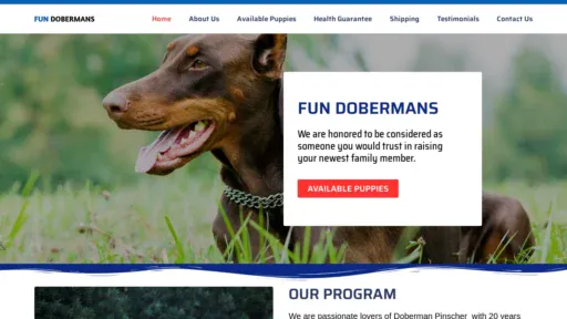 A screenshot of Fundobermans.com