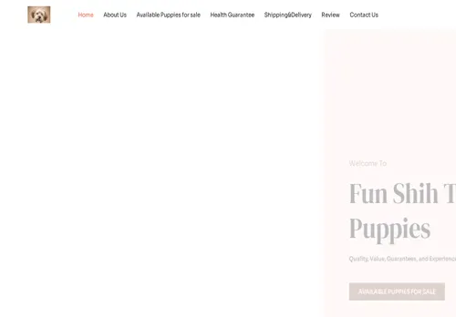 is funshihtzepuppies.com legit? screenshot