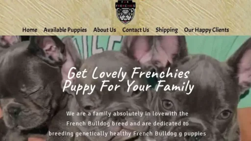 A screenshot of Genlanfamilystbernard.com