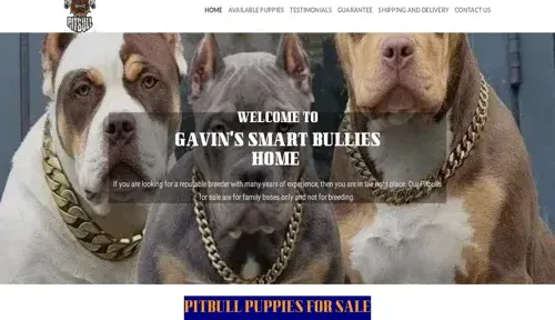 A screenshot of Genlanfamilystbernard.com