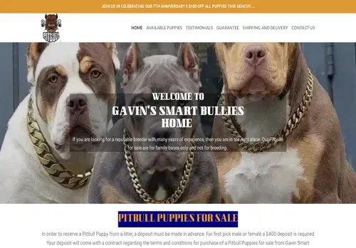 A screenshot of Genlanfamilystbernard.com