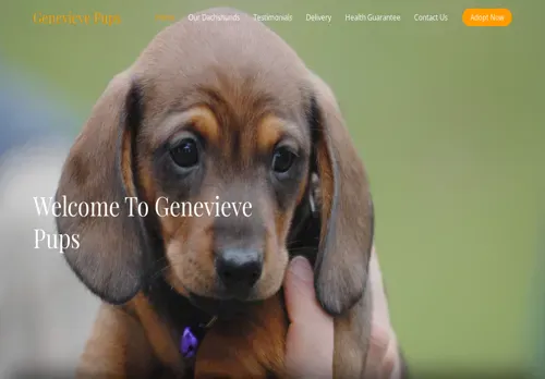 is genevievepups.com legit? screenshot