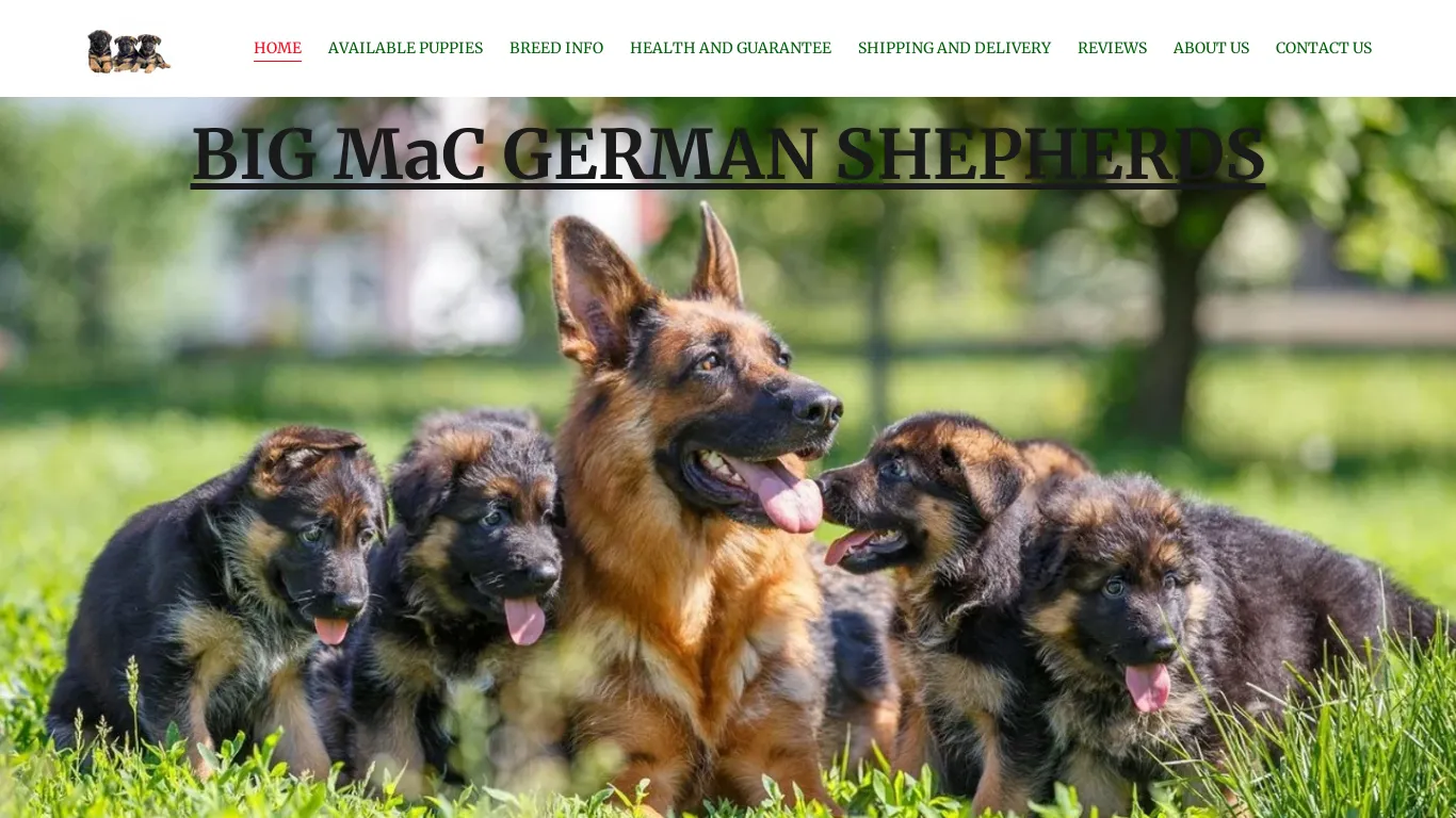 is germanshepherdkings.com legit? screenshot
