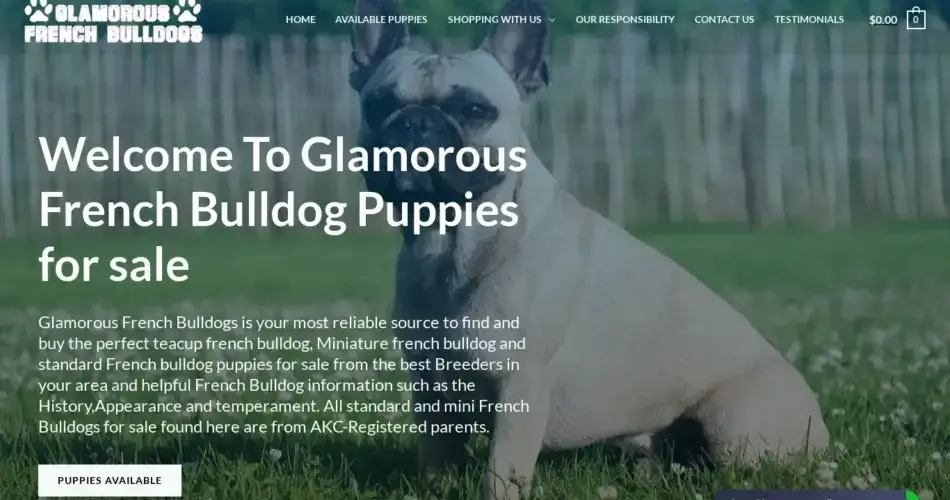 Is Glamorousfrenchbulldogs.com legit?