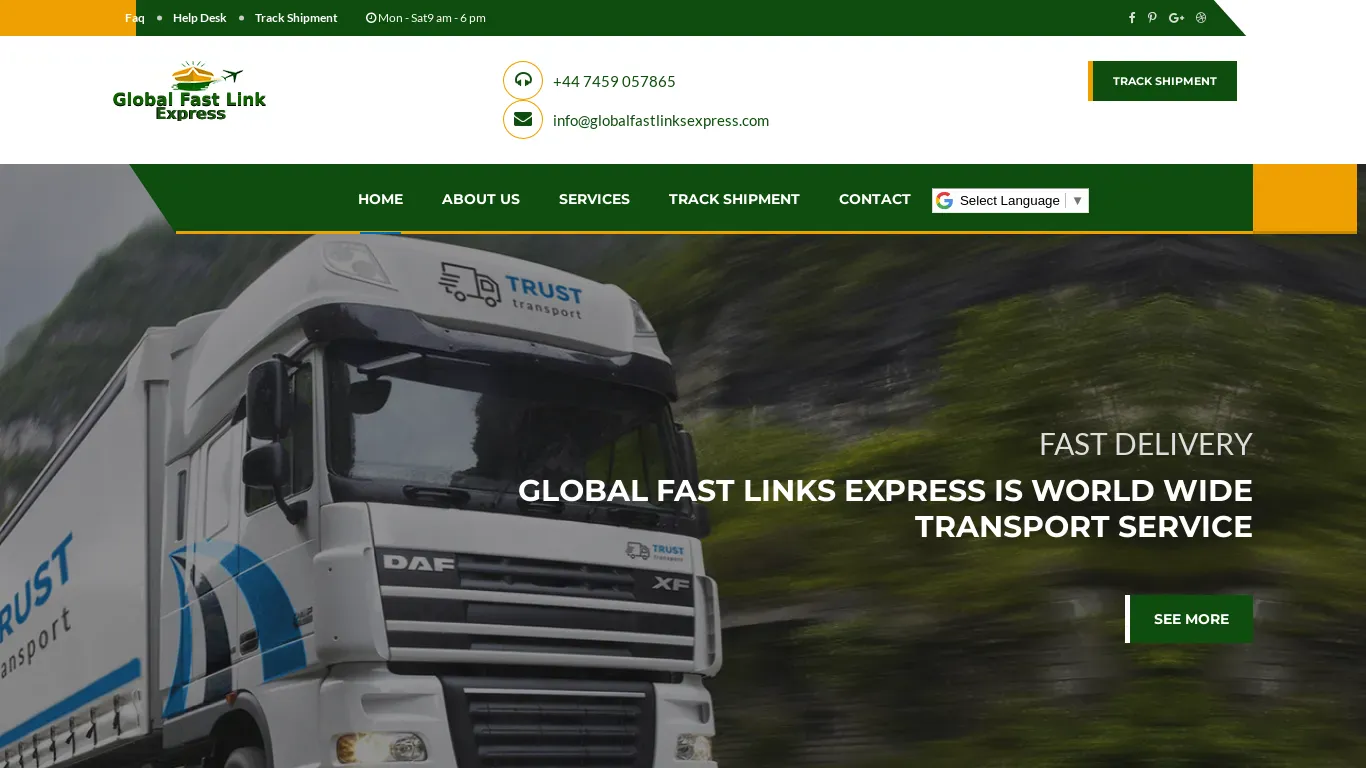 is Global Fast Links Express | Home legit? screenshot
