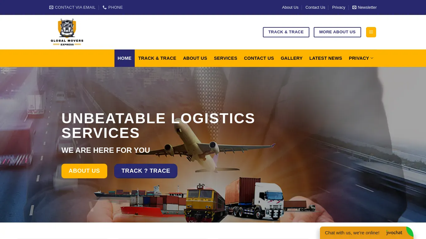 is Global Movers Express – First Trust Courier legit? screenshot