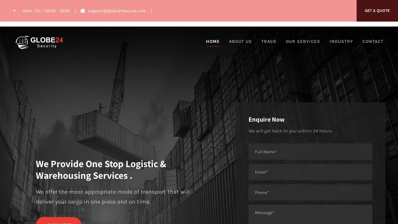 is Globe24Security – Worldwide Deliveries legit? screenshot