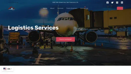 A screenshot of Glodeliveryagency.com