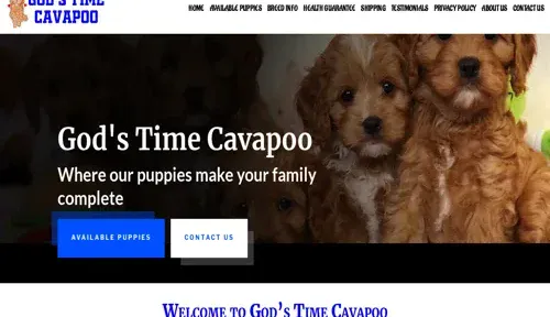 A screenshot of Genlanfamilystbernard.com