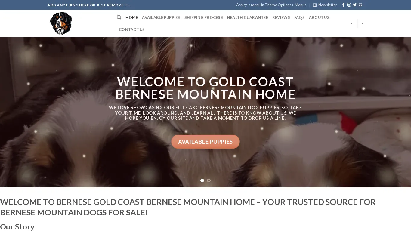 is Gold Coast Bernese Mountain legit? screenshot
