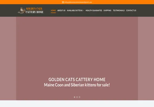 is goldencatscatteryhome.com legit? screenshot
