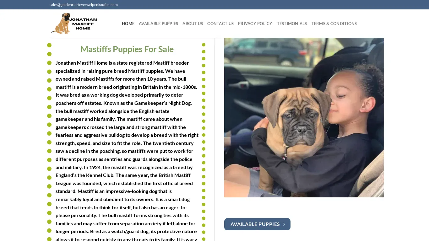 is goldenretrieverwelpenkaufen.com legit? screenshot