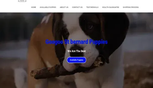 A screenshot of Genlanfamilystbernard.com