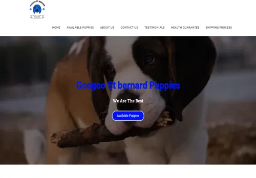 is googoostbernardpuppies.com legit? screenshot